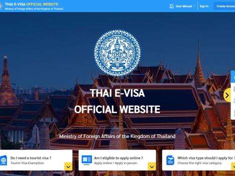 泰国电子签证网